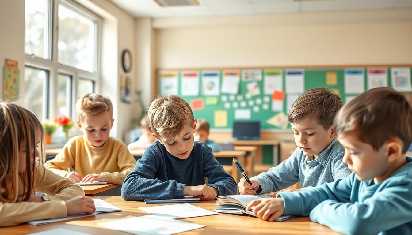 Modern university campus for students